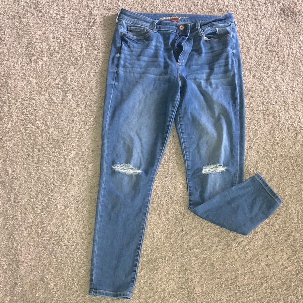Distressed Jeans